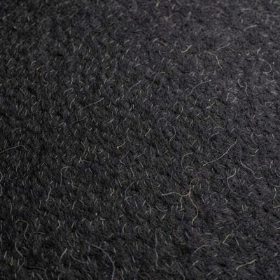 a felt surface in deep charcoal