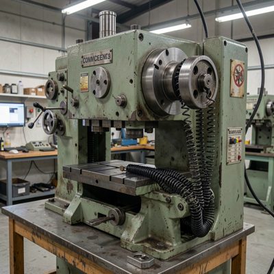 a stamping press with a coil feed