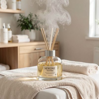 a diffuser scenting a treatment room
